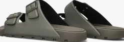 grijze woolrich slippers two bands sandal man