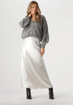 grijze y.a.s. vest yasvigga ls knit cardigan