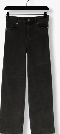 grijze y.a.s. wide jeans yasdolma hw jeans dark grey