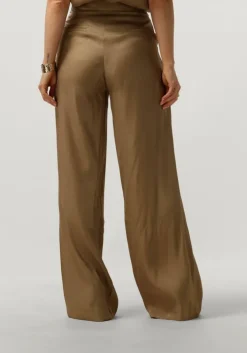 groene aaiko wijde broek searle shimmery vis 355