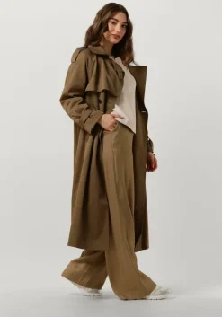 groene aaiko wijde broek searle shimmery vis 355