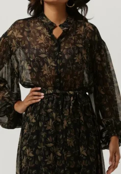 groene access midi jurk w2-3326-743