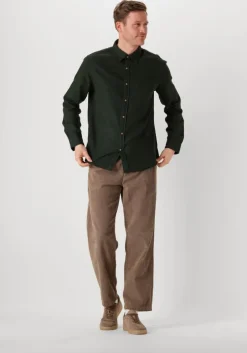 groene alfredo gonzales sokken merino cosy rib stripes