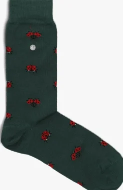 groene alfredo gonzales sokken lady bugs