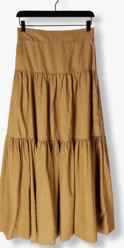 groene amaya amsterdam maxirok pearl skirt