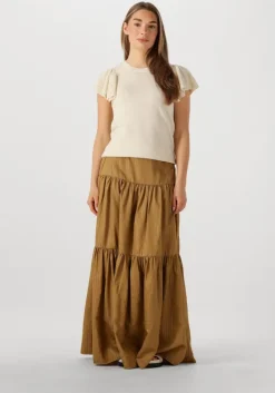 groene amaya amsterdam maxirok pearl skirt