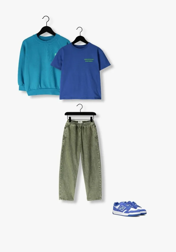 groene american vintage cargo jeans uzatown