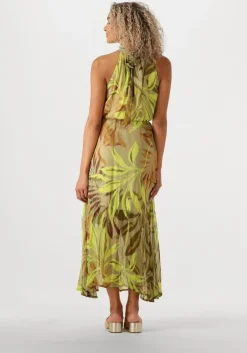 groene ana alcazar maxi jurk maxi dress