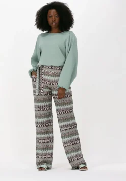 groene ana alcazar wijde broek trousers wca