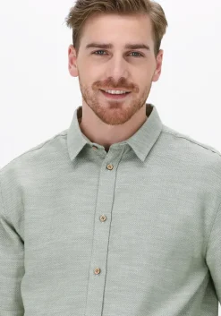 groene anerkjendt casual overhemd akkonrad structure shirt
