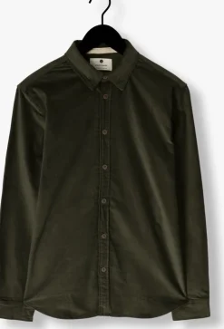 groene anerkjendt overhemd akleif solid cord shirt