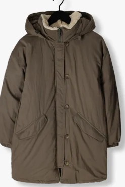 groene another label gewatteerde jas riley parka