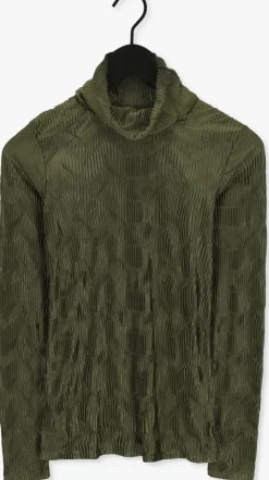 groene another label tops & t-shirts charlot top l/s