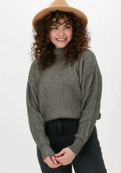 groene another label trui wiyckoff knitted pull