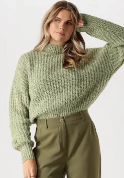 groene another label trui dylan knitted pull
