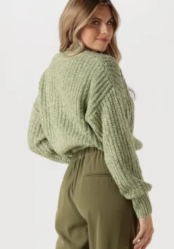 groene another label trui dylan knitted pull