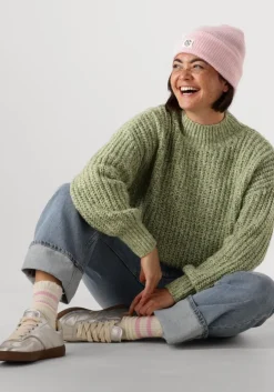 groene another label trui dylan knitted pull