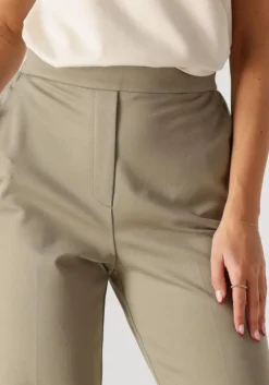 groene beaumont flared broek hope pants