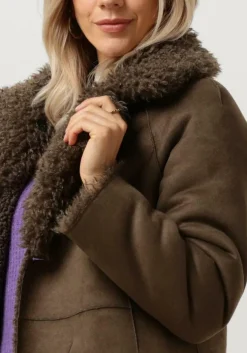 groene beaumont teddy jas jan