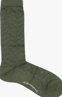 groene becksondergaard sokken mina glitter sock