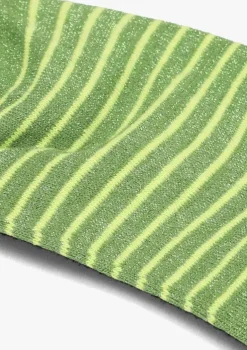 groene becksondergaard sokken stripe glitter sneakie sock