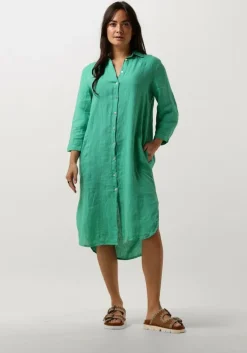 groene bellamy midi jurk domi 1
