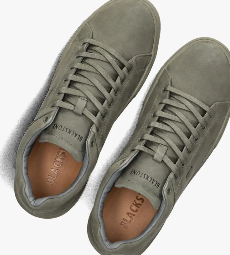 groene blackstone lage sneakers crag colton