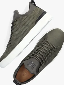 groene blackstone lage sneakers sg28