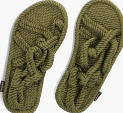 groene bohonomad sandalen bodrum flat