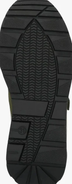 groene braqeez lage sneakers fygo flash