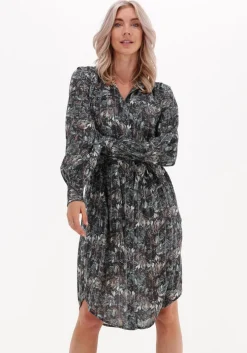 groene bruuns bazaar midi jurk hassel felisa dress