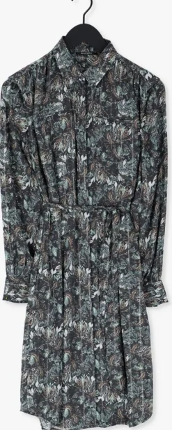 groene bruuns bazaar midi jurk hassel felisa dress