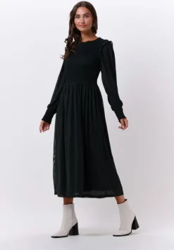 groene bruuns bazaar midi jurk phlox isabella dress