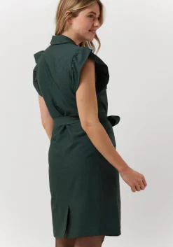 groene bruuns bazaar mini jurk firello gaia dress