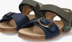groene bunniesjr platte sandalen briz beach
