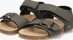 groene bunniesjr platte sandalen ben beach