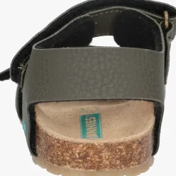 groene bunniesjr platte sandalen ben beach