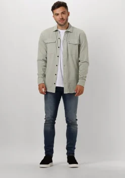 groene butcher of blue overshirt finn pocket jersey shirt