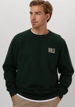 groene butcher of blue sweater army 13 crew