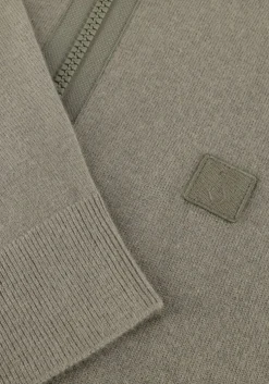 groene butcher of blue trui clifden halfzip