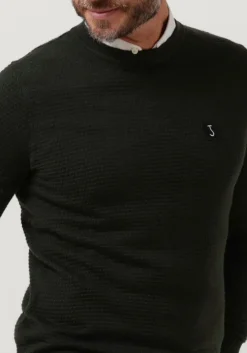 groene butcher of blue trui structure crew