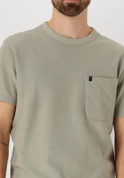 groene butcher of blue t-shirt adrien loose pkt tee