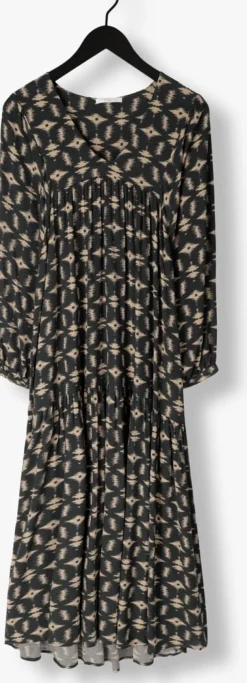 groene by-bar maxi jurk hayley baski dress