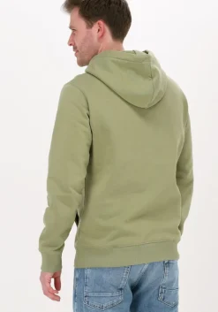 groene calvin klein sweater seasonal monogram regular