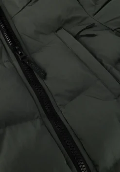 groene cars jeans gewatteerde jas maysay