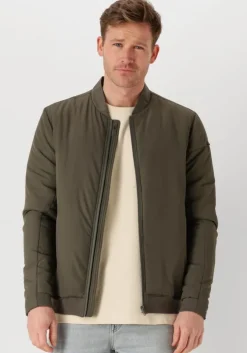 groene cast iron jack bomber jacket throttle barker