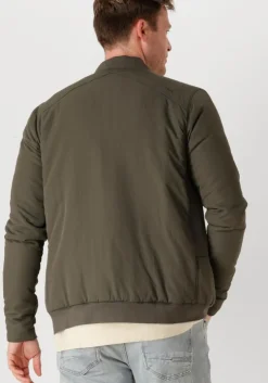 groene cast iron jack bomber jacket throttle barker