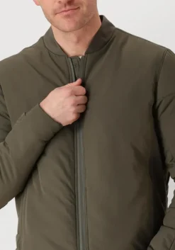 groene cast iron jack bomber jacket throttle barker