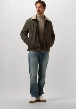 groene cast iron jack short jacket heavy twill studman