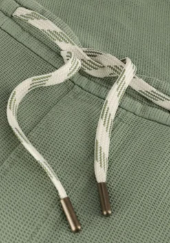 groene cast iron korte broek chino shorts waffle structure